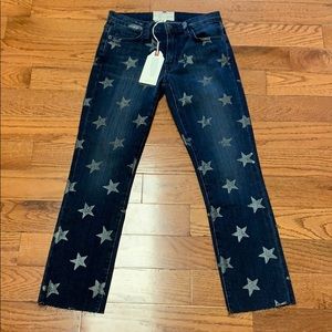 Current Elliott star jeans size 24